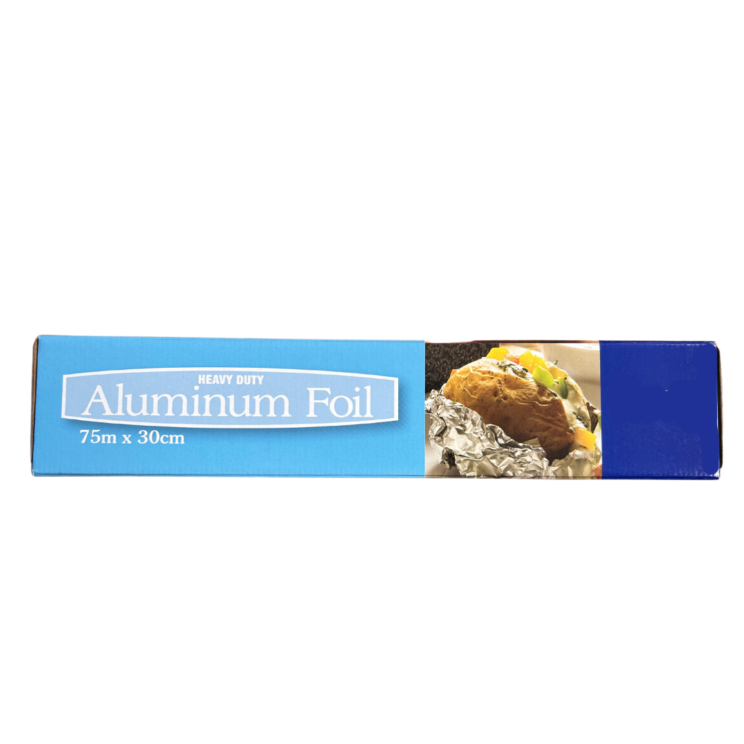 300MM X 75M CATERING EXTRA LONG FOIL ROLL